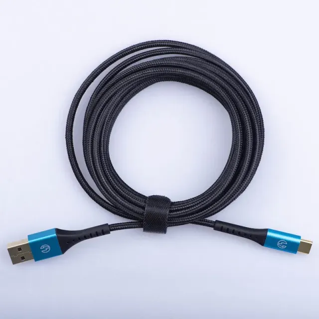 Burn Controllers câble USB-C 3 m manette PS5 Xbox X/S plaqué or